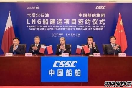中国船企LNG船大单“动摇”韩国造船业