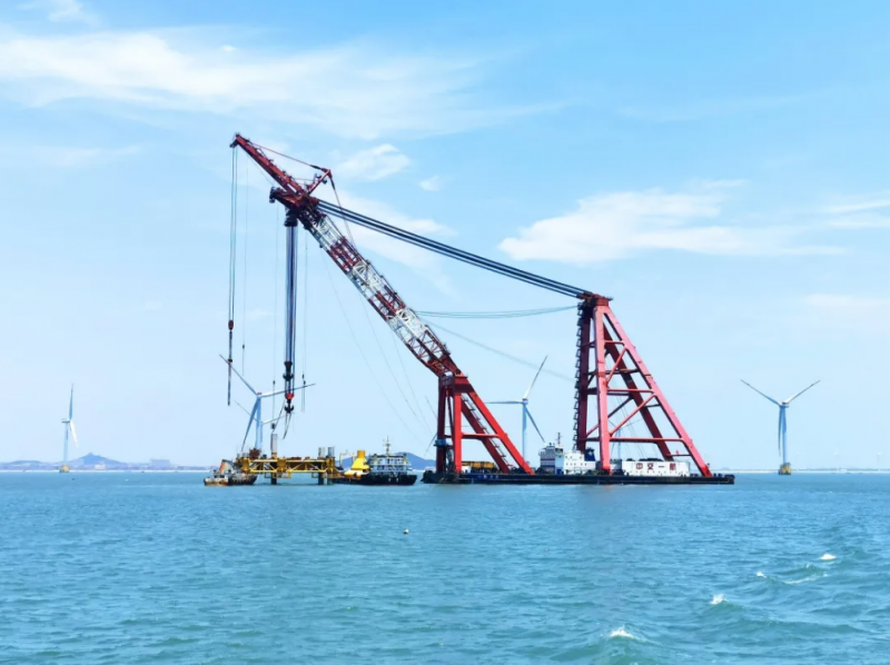 国内海上风电领域最大直径嵌岩单桩工程首个单桩基础顺利完工