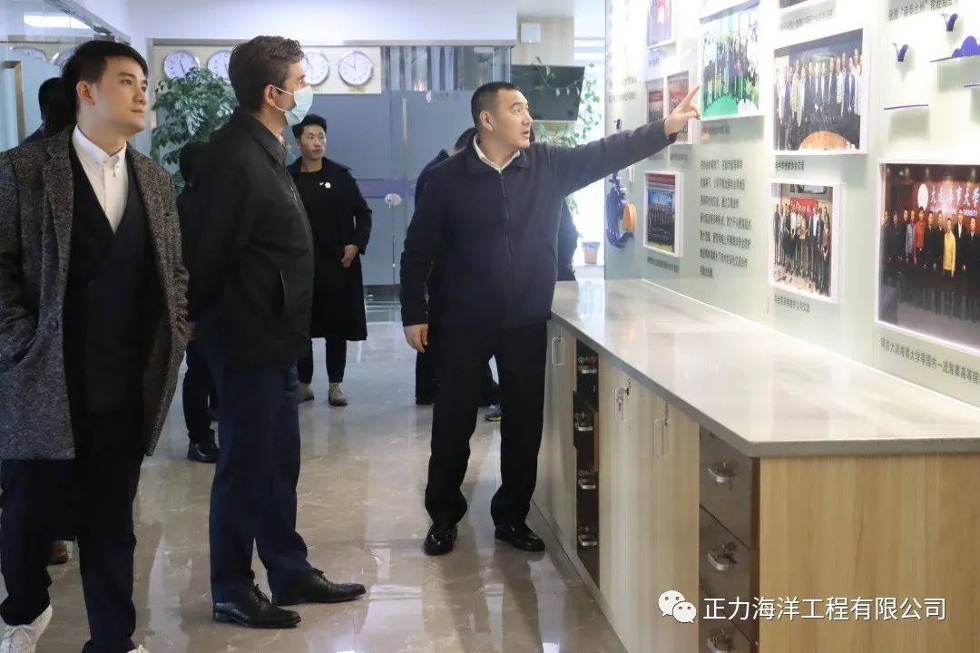 《胡润百富榜》、南粤产城集团领导实地走访正力海洋工程公司